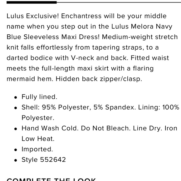 New lulu’s Mermaid Maxi Dress w/scoop back - Picture 13 of 14